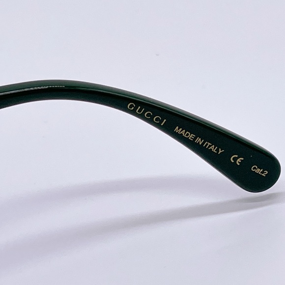 NEW GUCCI GG0714SA 001 BLACK SQUARE GUCCI SUNGLASSES GG0714S - Picture 10 of 12